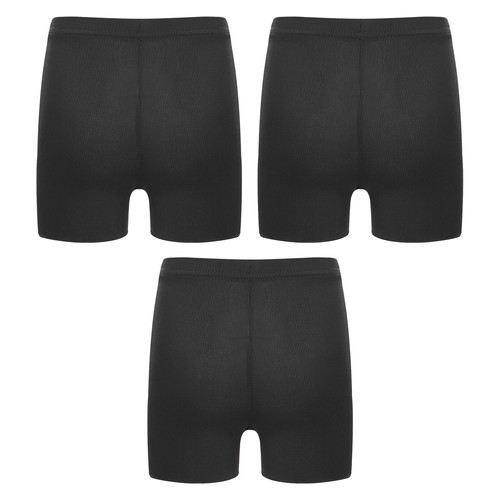 Girls Modal Shorts Under Dress Dance Bike Shorts for Playground Gym Sport 3 Pack - Picture 94 of 156