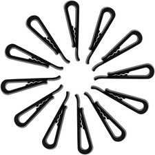 U Shape Plastic Alligator Clips for Ties Socks Pants Shirt Folding Clip 1.5In...