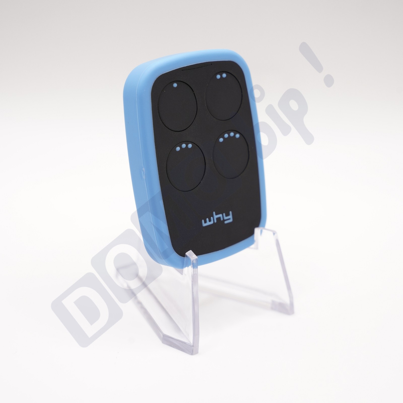 Télécommande Aperto compatible Why Evo Noa design bleu ciel et finition soft