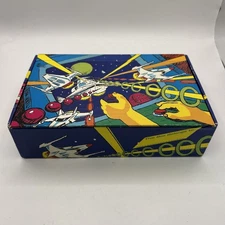 Vintage Pencil Box Video Game Spaceships General Box Co