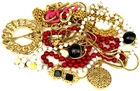 Vintage ALL Gold Tone Designer Costume Jewelry Lot~16 Piece Napier Monet Carolee