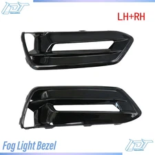 For 2018-20 Honda Accord Front Fog Light Trim Cover Set Driver & Passenger Side