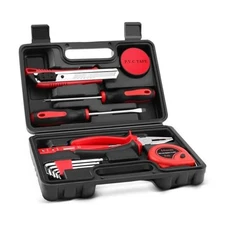 13 Piece Tool Kit, Small Hand Tools for Men Women, Mini Tool Set for Home with 