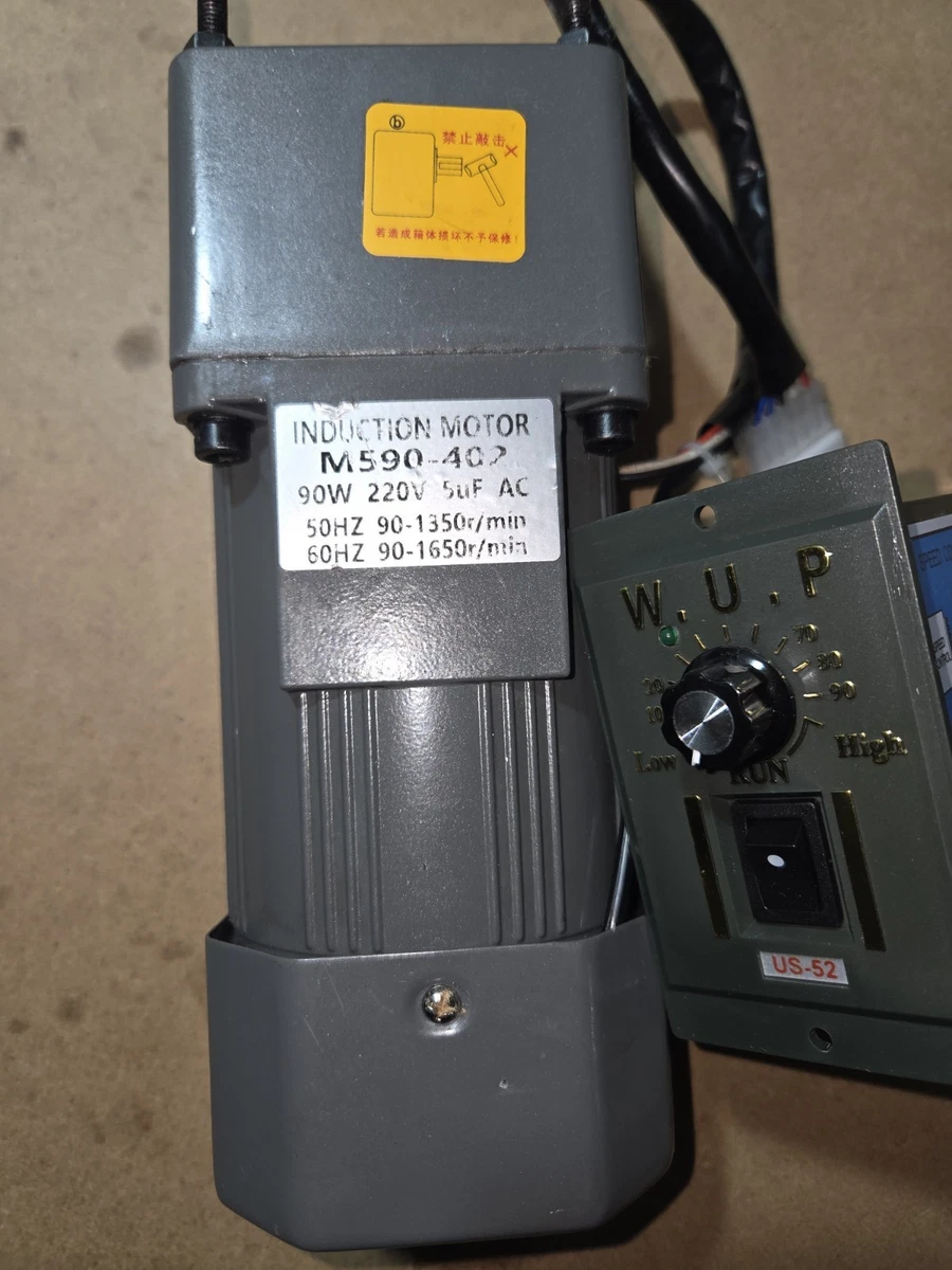 NUOVO 220V 120W 5K motore ingranaggi a corrente alternata motore