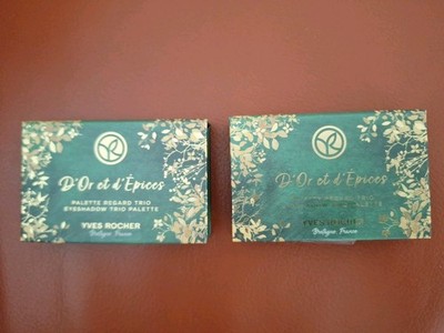 Yves Rocher EYe Shadow Trio Palette 2 Stück 