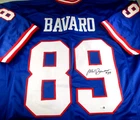 Mark Bavaro / Autographed New York Giants Custom Football Jersey / JSA Witnessed