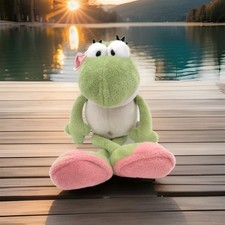 Nici Frosch Plüschtier Mädchen Lilly Schleife Ca. 30cm | Guter Zustand | - Top !