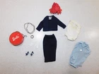 Barbie:  VINTAGE Complete COMMUTER SET Outfit!