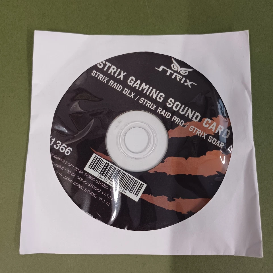 ASUS STRIX RAID PRO Sound card Remote Only Untested  - Image 3 of 4