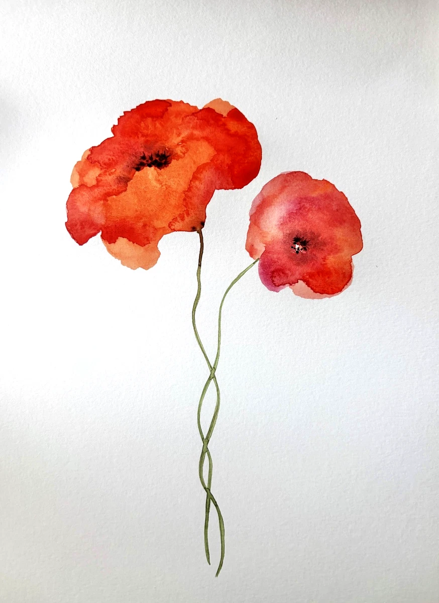 Poppy Painting for sale | eBay