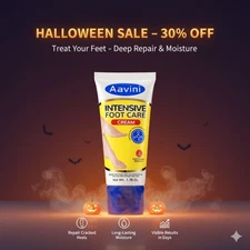🎃 Aavini Foot Care Cream – Repair Dry Cracked Heels Fast | 30% OFF Now!