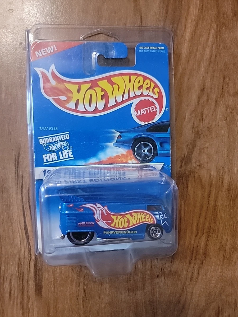 ミニカー Hot Wheels 1996 Fist Editon VW Drug Bus Hot Wheels 1996 First Editions Volkswagen VW Drag Bus, 1:64, NIB