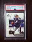 2005 SP Authentic Tom Brady #50 PSA 10 Gem Mint New England Patriots
