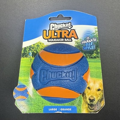 Chuckit! Ultra Ball Dog Toy - Size Large- For Dogs 60-100 lbs - 3 inch Diameter