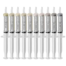 Angerstone 40% Concentration Diamond Polishing Compound Kit of 10 Lapping... 