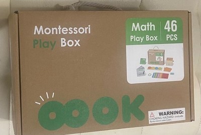 BRAND NEW SEALED Oook Montessori Math Premium Educational Toy Play Box