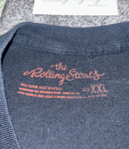 THE ROLLING STONES Officially Licensed Band T-Shirt 2016 Men’s XXL Mick Jagger - Afbeelding 5 van 10