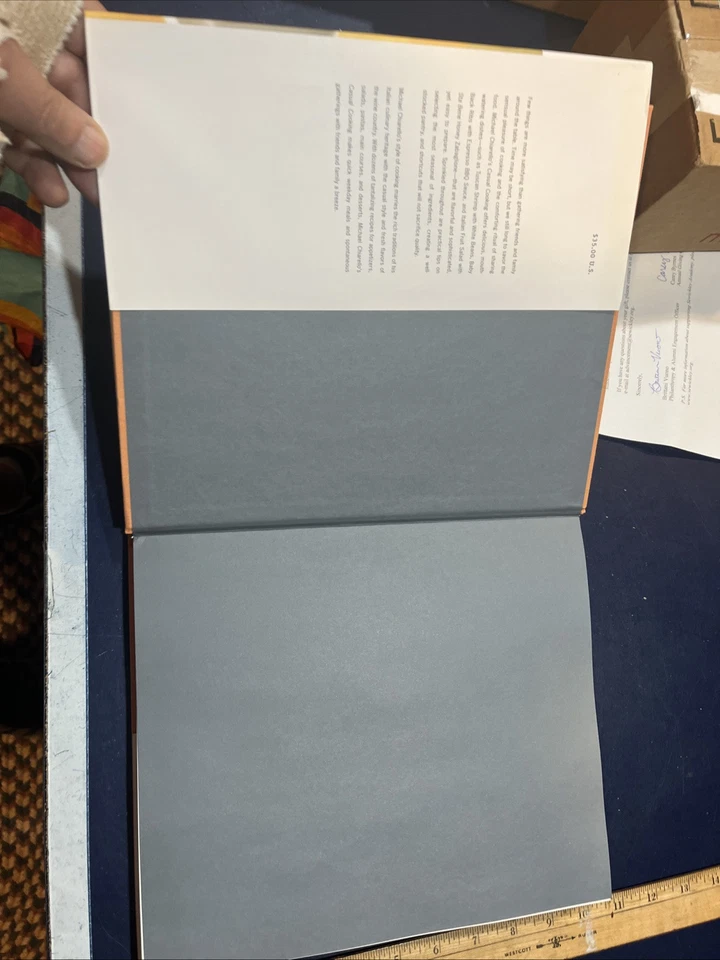 Michael Chiarello's Casual Cooking SIGNED 2002 1st Edition HCDJ- Food Network - Image 3 of 4