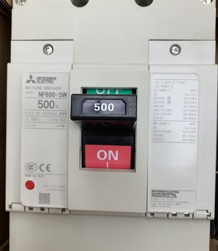 Mitsubishi NF630-SW NF630SW Leitungsschutzschalter - Bild 2 von 3