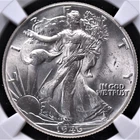 1946 WALKING LIBERTY HALF DOLLAR NGC MS 63 ALL WHITE CRISP "ROLL FRESH" LUSTER