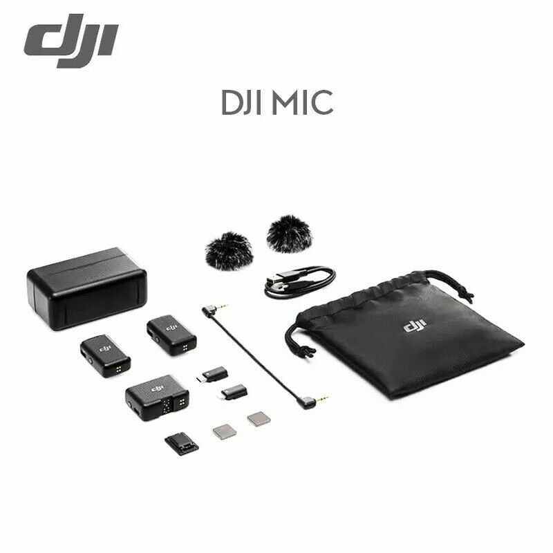 DJI MIC セット DJI ピンマイク ワイヤレス 無線 風防 DJI MIC 2 エントリー