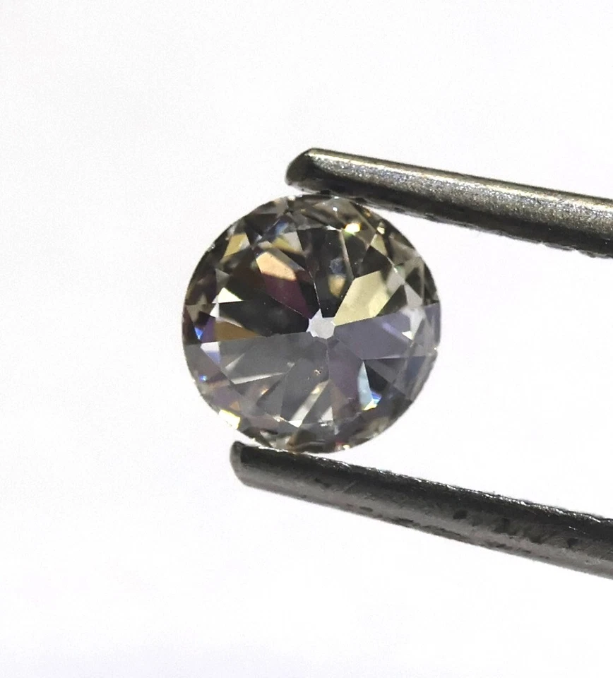 GIA certified loose .57ct I SI2 old European cut round natural diamond estate - Image 4 of 4