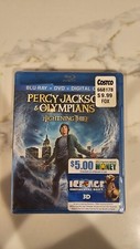 Percy Jackson the Olympians: The Lightning Thief Blu-ray/DVD, 2010, 2-Disc NEW