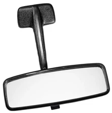 INTERIOR REAR VIEW MIRROR BLACK, VW  T-1 BUG, BEETLE 1968-1979 VANAGON 1980-1991