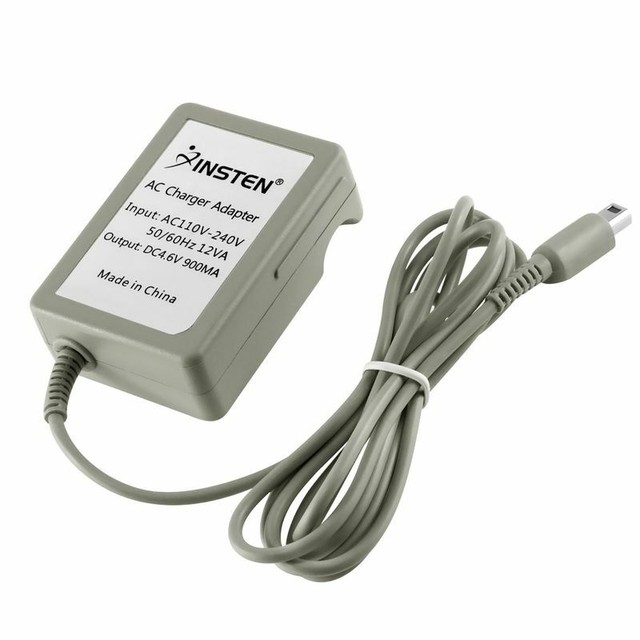 Insten AC Charger Adapter for Nintendo DS Models Gray for sale online