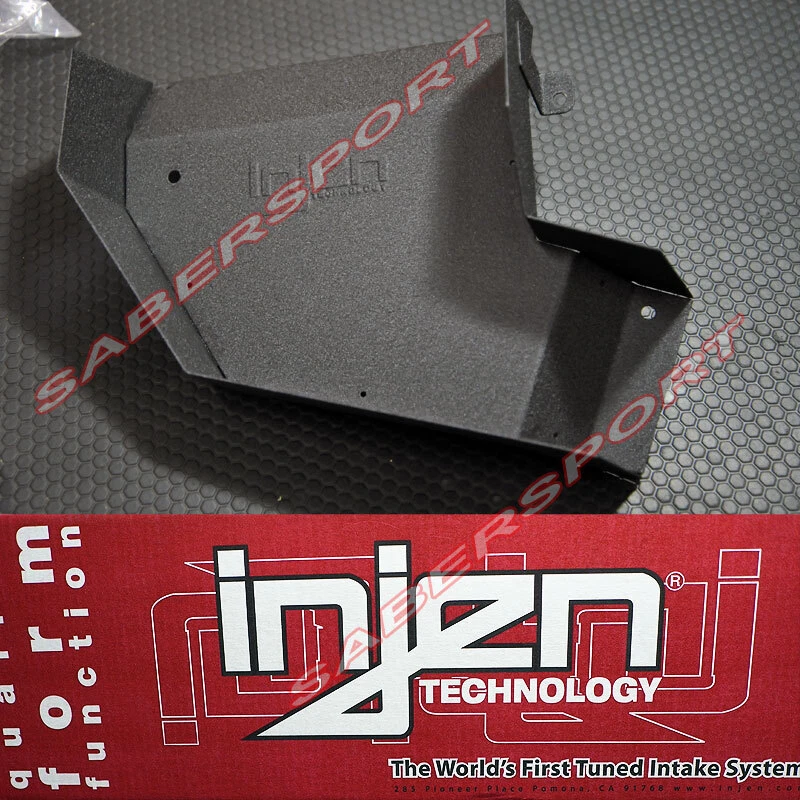 Injen SP5021BLK admisión de aire frío negro para Fiat 500 Abarth 2012-2014 solo EE. UU. Foto 4 de 4