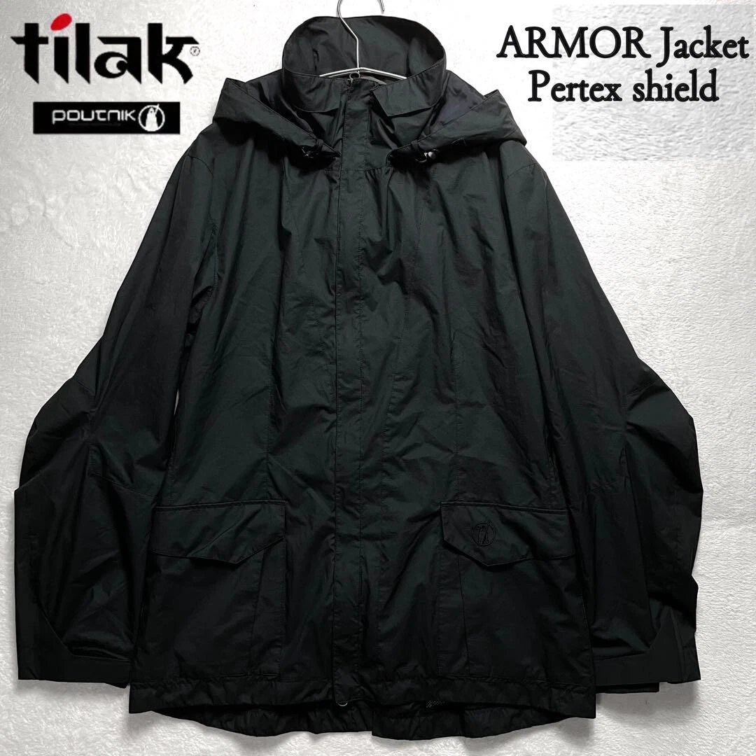 Tilak Poutnik Armor Jacket Pertex Color Black Size S Mens Vintage