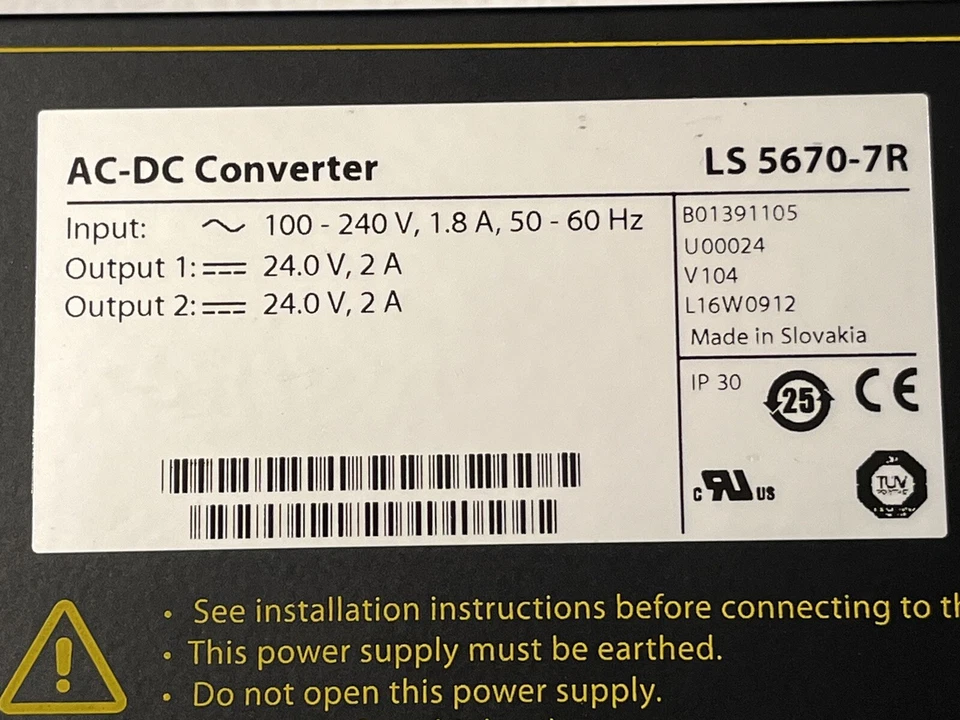POWER-ONE AC-DC CONVERTER LS 5670-7R GALAXY SCIENTIFIC ATLANTA - Image 3 of 4