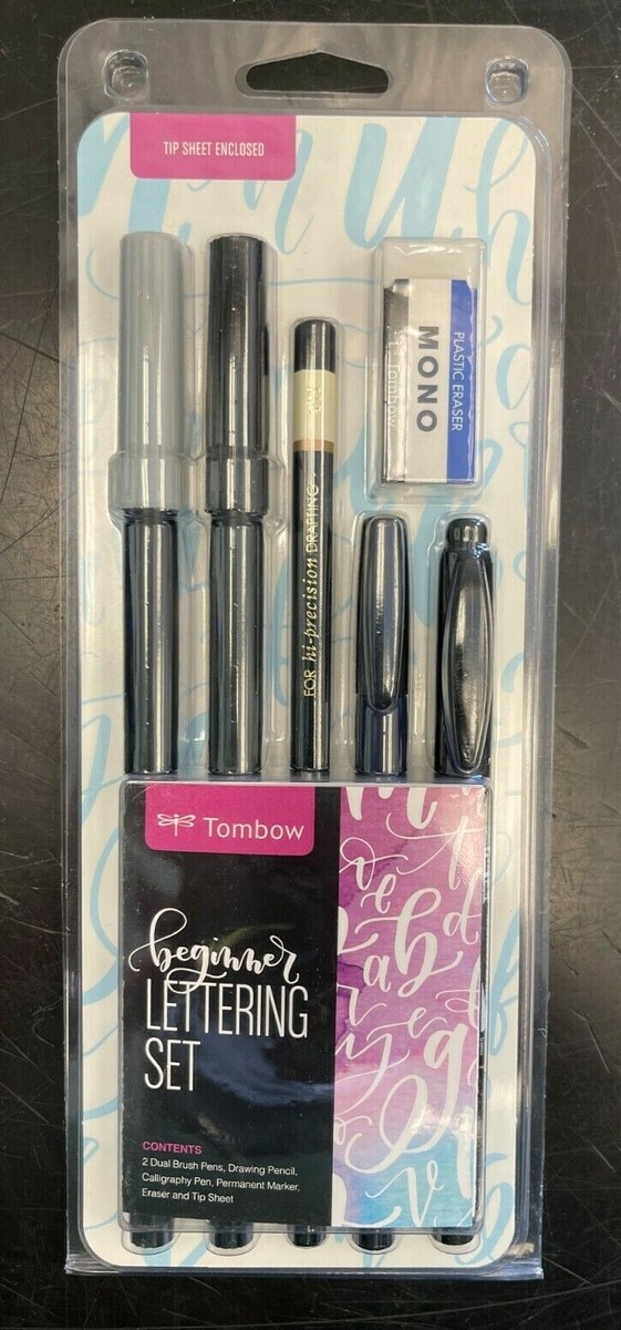 Tombow 56190 Beginner Lettering Set. Includes Everything You