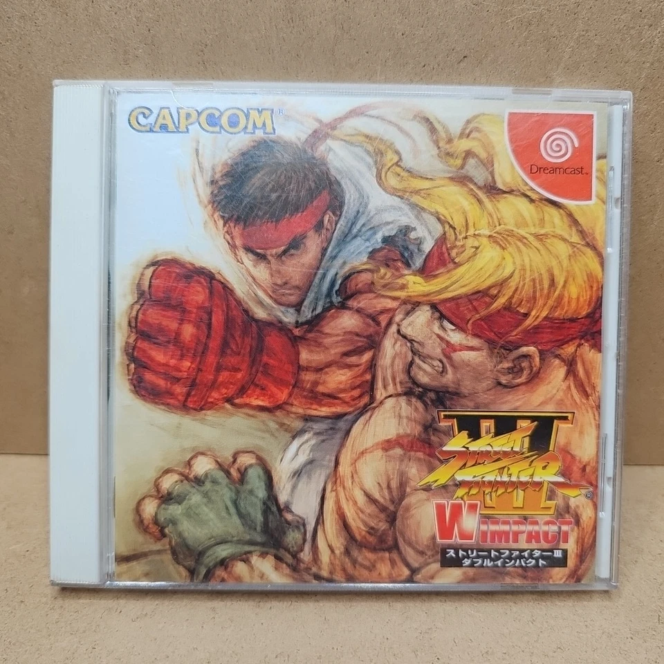Street Fighter III Double Impact Sega Dreamcast 2000 Japanese Version W/ Booklet - Image 2 of 4