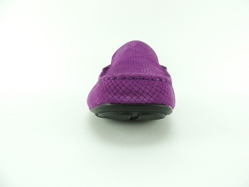 Alfani Men's Kendric Textured Drivers Plum Suede Size 10 M - Picture 2 of 6