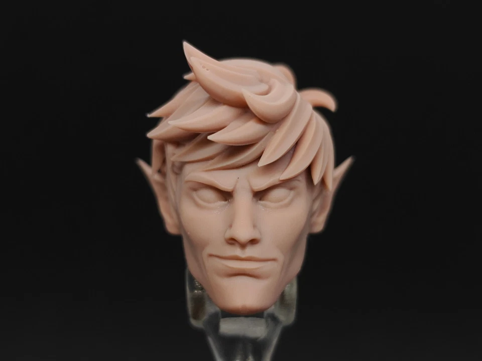 Modelo esculpido cabeza niño hombre Nightcrawler 1:12 para figura de acción masculina de 6" juguete corporal Foto 4 de 4