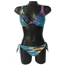 MISS BIKINI LUXE costume bikini con ferretto donna mod 1748C/RIAZ 74% poliammide