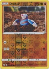 Reverse Holo Drilbur 091/185 Vivid Voltage Common Pokemon TCG