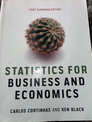 Statistics for Business and Economics 