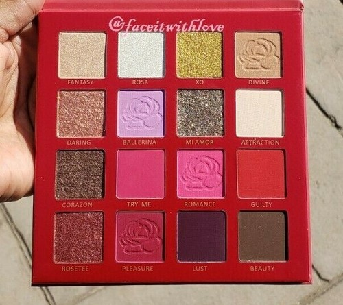 Be Bella SHADES OF ROSES 16 Color Eyeshadow Palette NEW - Picture 2 of 4