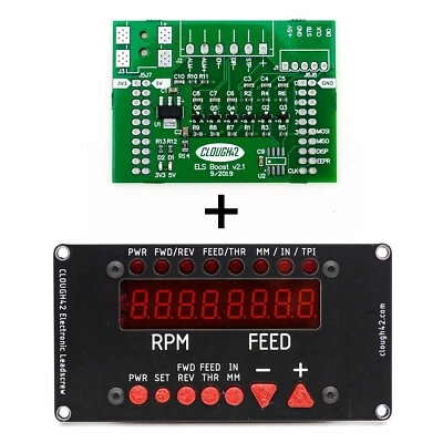 CLOUGH42 Electronic Leadscrew (ELS) Combo Interface and Control Panel Kit
