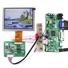 HD DVI VGA Audio LCD Controller Board 5inch ZJ050NA-08C 640x480 LCD Display