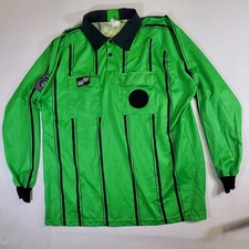 Official Sports International USSF Green - XL Soccer Football Referee Polo Shirt