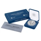 🌟2024 G.Britain Britannia & US Liberty 1 oz Silver Medal ~ OGP ~ PRISTINE 🌟