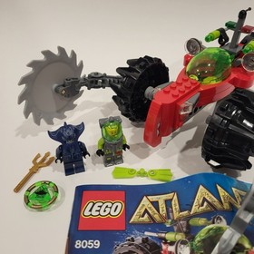Lego Atlantis 8059 Seabed Scavenger 100% Complete w/Instructions RETIRED