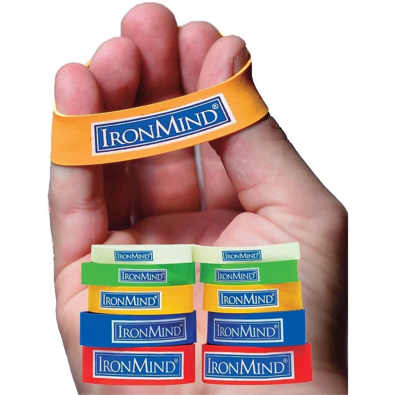 IronMind Expand-Your-Hand Bands 10 Pack: Kiss Elbow Pains Goodbye - Prevent, ...