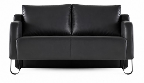 Sofa Schwarz Modern Elegant Funktional Ergonomisch Leder-image