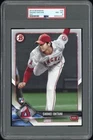 2018 Bowman Shohei Ohtani 5x7 RC PSA 8 Nm-Mint (pop 4) - 46/49 made Angels MVP