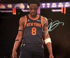 OG Anunoby  Signed NBA 8x10" NY KNICKS Original Authentic Autograph w/COA
