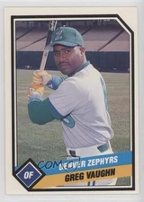1989 CMC AAA Greg Vaughn #1989-48 Rookie RC qp4